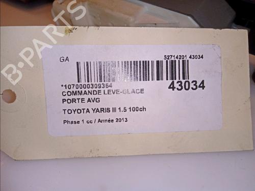 Used Left front window switch Left front window switch TOYOTA YARIS (_P13_) 1.5 Hybrid (NHP130_, NHP130) (101 hp) 11102950 11102950