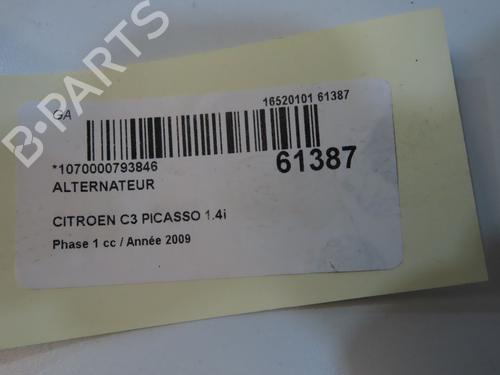Alternator CITROËN C3 Picasso (SH_) 1.4 VTi 95 (SH8FSC, SH8FP0, SH8FP6) | BP38474458M7 - Image 4