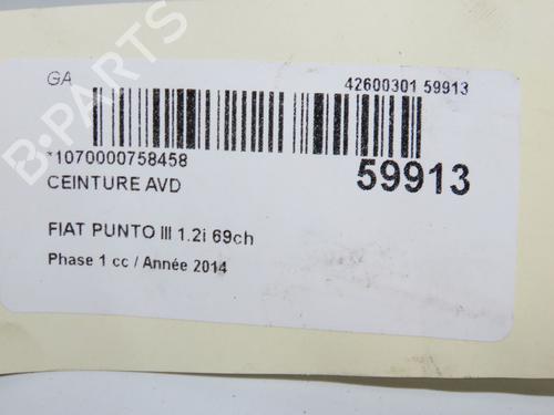 front-right-seatbelt-fiat-punto-evo-199_-2008-39251702 main image