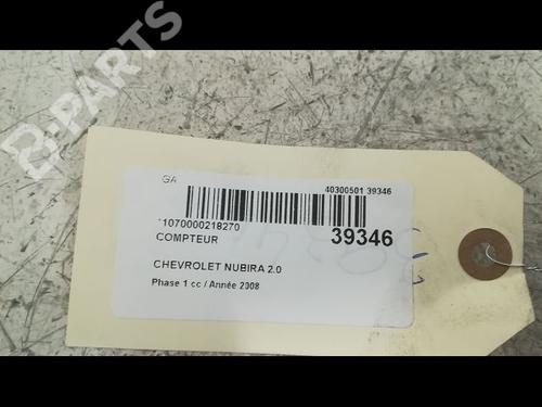 Instrument cluster CHEVROLET NUBIRA Estate 2.0 D | BP9606251C47 