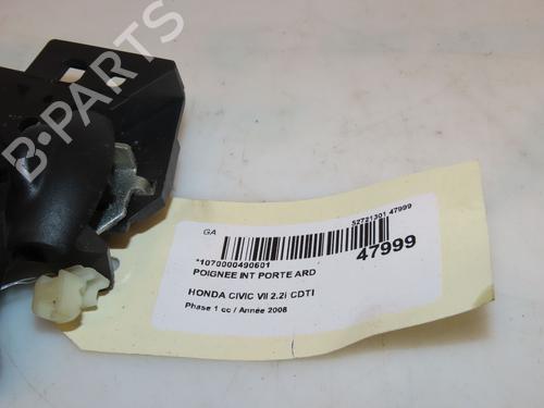 Rear right interior door handle HONDA CIVIC VIII Hatchback (FN, FK) 2.2 CTDi (FK3) | BP16040069I16 