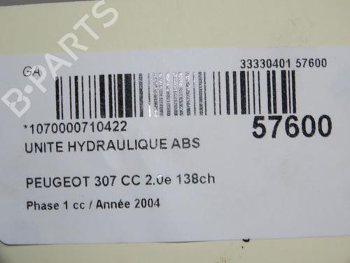 ABS pump PEUGEOT 307 CC (3B) 2.0 16V | BP36494082M43 - Image 9