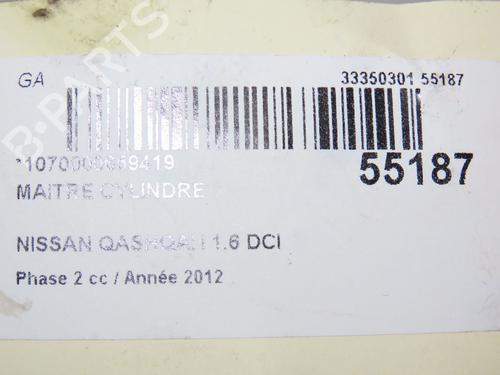 Used Brake master cylinder NISSAN QASHQAI I (J10, NJ10) 1.6 dCi All-wheel Drive (130 hp) 29045754
