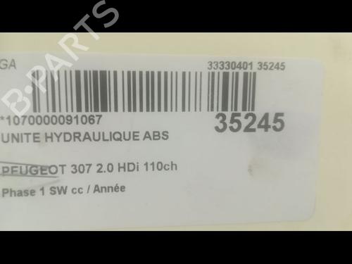 ABS pump PEUGEOT 307 Break (3E) 2.0 HDI 110 | BP9596833M43