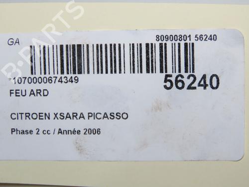 right-taillight-citroen-xsara-picasso-n68-1999-2000-2001-2002-2003-2004-2005-2006-2007-2008-2009-2010-2011-2012-32377440 main image