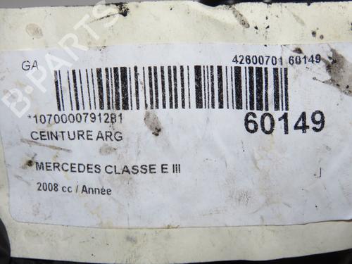 Used Rear left seatbelt Rear left seatbelt MERCEDES-BENZ E-CLASS (W211) E 200 CDI (211.007) (136 hp) 40437900 40437900