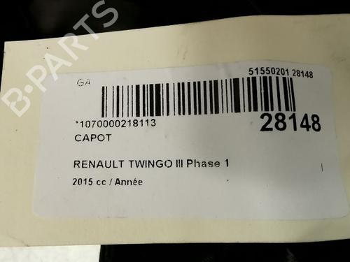 Hood RENAULT TWINGO III (BCM_, BCA_)  | BP23175390C1 