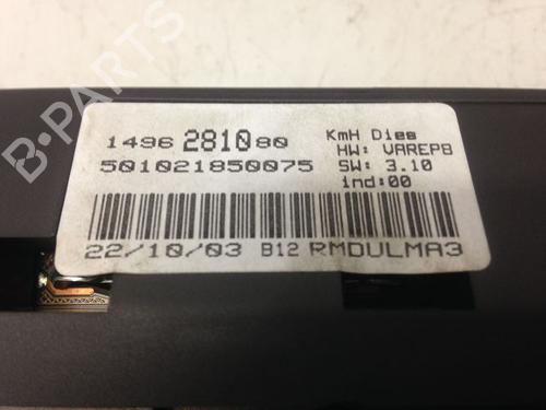 Used Instrument cluster CITROËN C8 (EA_, EB_) 2.2 HDi (128 hp) 9593353