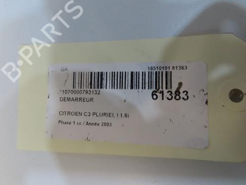 Starter CITROËN C3 Pluriel (HB_) 1.6 | BP39756413M8 - Image 4