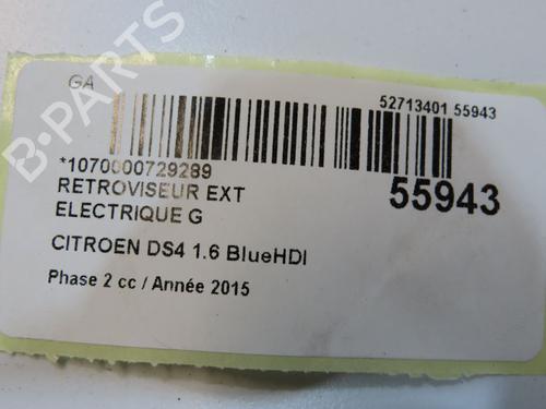 Used Left mirror Left mirror DS DS 4 / DS 4 CROSSBACK (NX_) 1.6 BlueHDi 120 (120 hp) 33860673 33860673