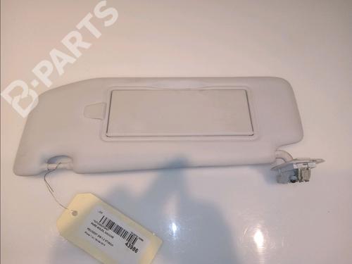 Used Left sun visor PEUGEOT 208 I (CA_, CC_) 1.2 VTI 82 (82 hp) 11104005