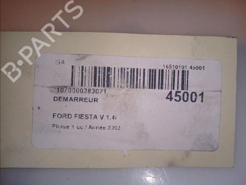 Used Starter FORD FIESTA V (JH_, JD_) 1.4 16V (80 hp) 11099213