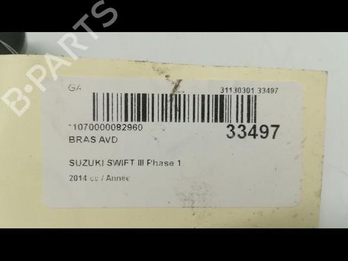 Used Right front suspension arm SUZUKI SWIFT IV (FZ, NZ) 1.2 (AZH412, ZC72S) (94 hp) 14875343