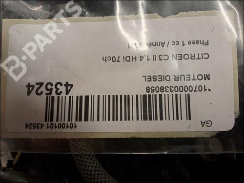 Engine CITROËN C3 II (SC_) 1.4 HDi 70 (SC8HZC, SC8HR0, SC8HP4) | BP9768147M1 