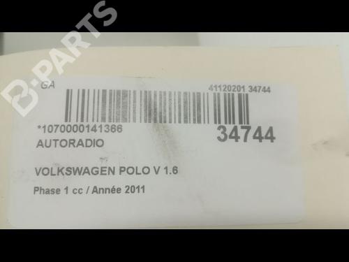 Radio VW POLO V (6R1, 6C1) 1.6 TDI | BP9599957E6 
