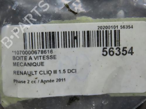 Gearbox RENAULT CLIO III (BR0/1, CR0/1) 1.5 dCi (BR17, CR17) | BP31302704M3