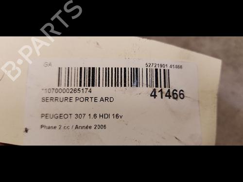 rear-right-lock-peugeot-307-3ac-16-hdi-110-9138g0-2000-2001-2002-2003-2004-2005-2006-2007-2008-2009-2010-2011-2012-9612051 main image