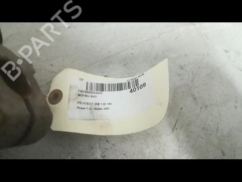 Used Left front steering knuckle PEUGEOT 206 Hatchback (2A/C) 1.6 16V (109 hp) 23173213