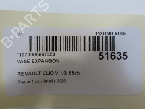 Ekpansionstank RENAULT CLIO V (B7_) 1.0 SCe 65 (B7MG) | BP29379881C120  - Image 7