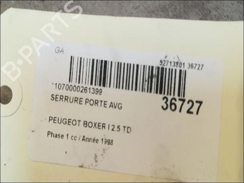 Used Front left lock PEUGEOT BOXER Van (230L) 2.5 TDI (107 hp) 23176488