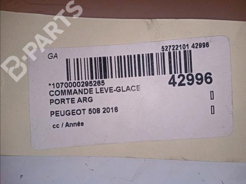 Left rear window switch PEUGEOT 508 I (8D_) 2.0 HDi | BP11103556I29 