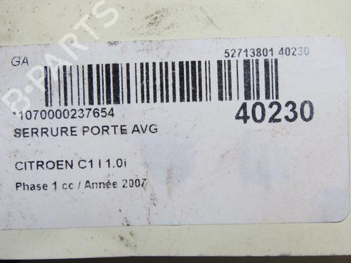 Used Front left lock Front left lock 9608365 9608365