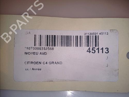 Used Left front steering knuckle CITROËN C4 Grand Picasso I (UA_) 1.6 HDi 110 (112 hp) 14875761
