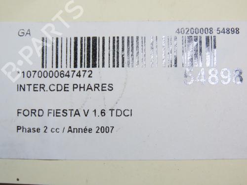 Headlight switch FORD FIESTA V (JH_, JD_) 1.6 TDCi | BP29469743I24 