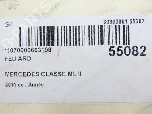 Right taillight MERCEDES-BENZ M-CLASS (W166) ML 250 CDI / BlueTEC 4-matic (166.004, 166.003) | BP29294228C35  - Image 5