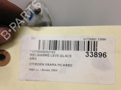 Used Rear left window mechanism CITROËN XSARA PICASSO (N68) 2.0 HDi (90 hp) 23176666