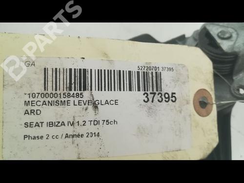 Rear right window mechanism SEAT IBIZA IV (6J5, 6P1) 1.2 TDI | BP9601179C25 