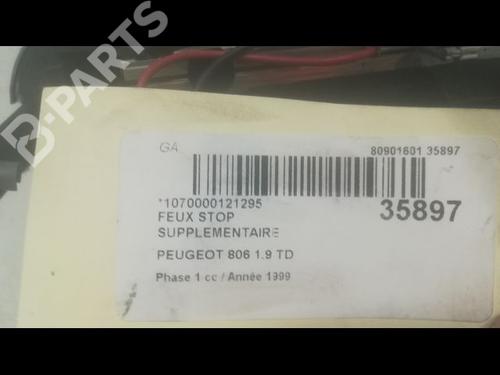 Third brake light PEUGEOT 806 (221) 1.9 TD | BP9598324L11 