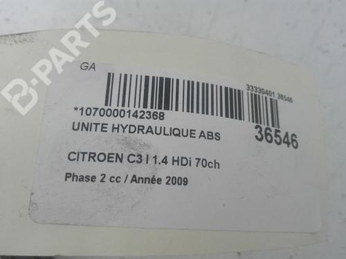 ABS pump CITROËN C3 I (FC_, FN_) 1.4 HDi | BP9604517M43 