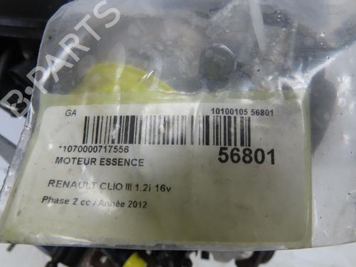 Used Engine Engine RENAULT CLIO III (BR0/1, CR0/1) 1.2 16V (BR02, BR0J, BR11, CR02, CR0J, CR11) (75 hp) 32845270 32845270