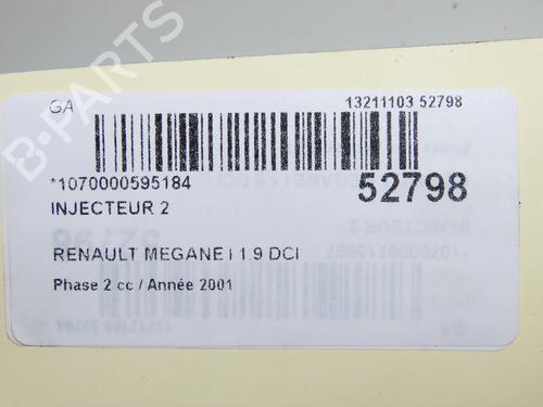 injector-renault-megane-i-coach-da01_-1996-1997-1998-1999-2000-2001-2002-2003-32200795 main image