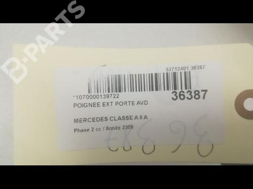 Front right exterior door handle MERCEDES-BENZ A-CLASS (W169) A 170 (169.032, 169.332) | BP9599751C129 