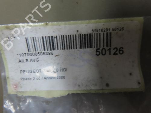 Used Left front fenders PEUGEOT 306 Hatchback (7A, 7C, N3, N5) 2.0 HDI 90 (90 hp) 28830945