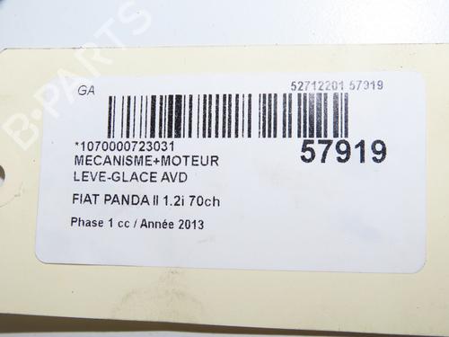 Front right window mechanism FIAT PANDA (169_) 1.2 (169AXF2A, 169AXF1A) | BP33860653C23 - Image 3