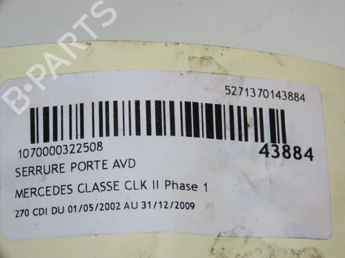 Front right lock MERCEDES-BENZ CLK (C209) CLK 270 CDI (209.316) | BP18148771C97 