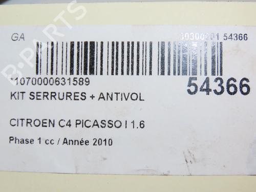 Electronic module CITROËN C4 Picasso I MPV (UD_) 1.6 HDi | BP28967456M83