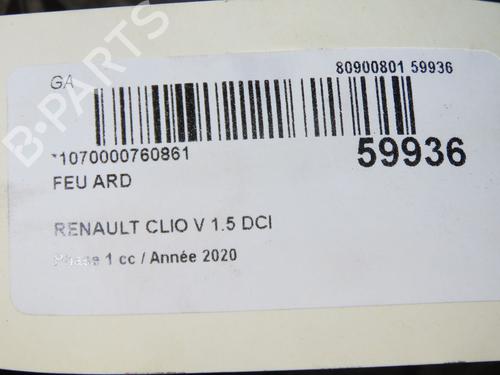 Right taillight RENAULT CLIO V (B7_) 1.5 Blue dCi 85 (B7AG) | BP36939910C35  - Image 5