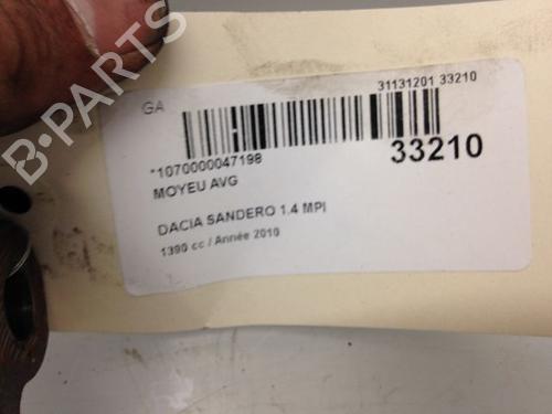 Used Right front steering knuckle Right front steering knuckle DACIA SANDERO 1.4 MPI LPG (72 hp) 14875977 14875977