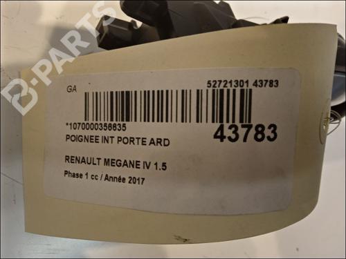 Rear right interior door handle RENAULT MEGANE IV Grandtour (K9A/M/N_) 1.5 dCi 90 | BP11103257I16 