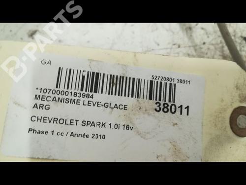 Rear left window mechanism CHEVROLET SPARK (M300) 1.0 | BP9602954C24 