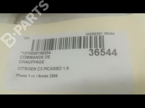 Commande Chauffage CITROËN C3 Picasso (SH_) 1.6 HDi | BP9601910I5 