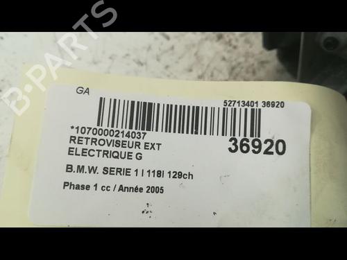Used Left mirror BMW 1 (E87) 118 d (122 hp) 9605565