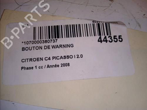 warning-switch-citroen-c4-picasso-i-mpv-ud_-20-hdi-138-6554vh-2006-2007-2008-2009-2010-2011-2012-2013-2014-2015-11100765 main image