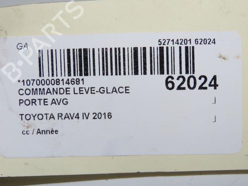 Used Left front window switch Left front window switch TOYOTA RAV 4 IV (_A4_) 2.5 Hybrid 4WD (AVA44, AVA44_) (197 hp) 40274024 40274024