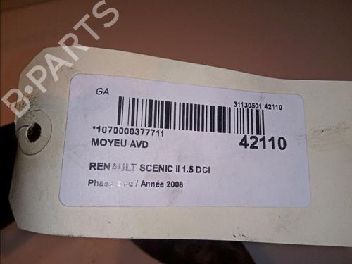 Left front steering knuckle RENAULT SCÉNIC II (JM0/1_) 1.5 dCi (JM1E, JM16) | BP14875608M25 