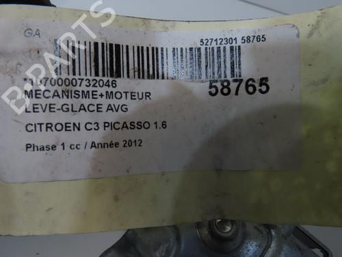 Front left window mechanism CITROËN C3 Picasso (SH_) 1.6 VTi 120 | BP36246704C22 - Image 4